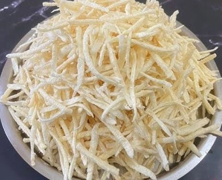 Brahmanand Foods PREMIUM Home Made Batata Kis / Aloo Sev / Potato Shreds - 1  Kg